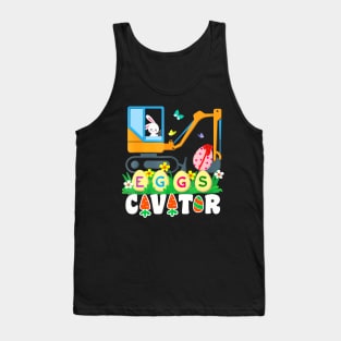 Easter Egg Hunt Toddlers Eggs Cavator Tank Top